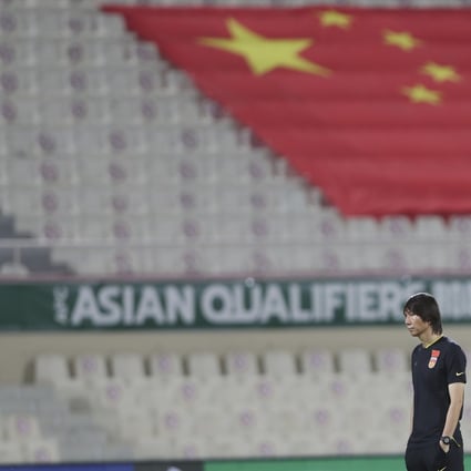 China’s team failed to qualify, but the country is visible at the World Cup finals in Qatar. Photo: AP