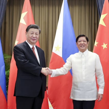 Chinese President Xi Jinping meets with his  Philippine counterpart Ferdinand Marcos Jnr at the Apec summit in Bangkok last week. Photo: Xinhua