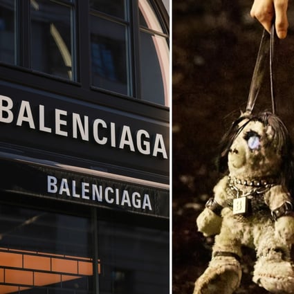 Balenciaga is in hot water for its controversial holiday campaign featuring inappropriately dressed teddy bears. Photos: Balenciaga, Getty Images