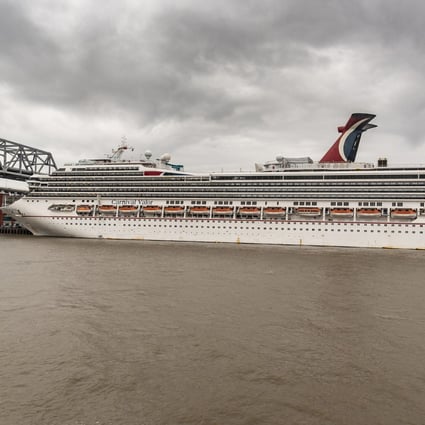 A Carnival cruise passenger was pulled from the Gulf of Mexico alive after a search operation by the US coastguard. Photo: TNS 