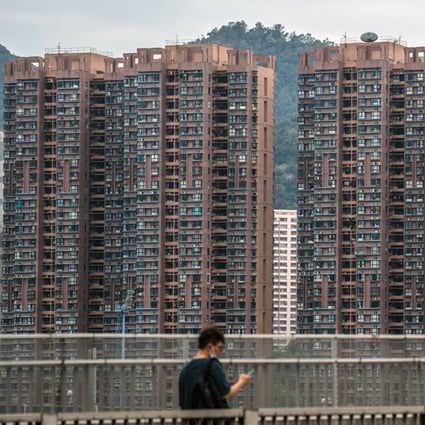 Residential buildings in Hong Kong, pictured on October 17, 2022. An index of lived-in homes prices has dropped to nearly a five-year low. Photo: Bloomberg