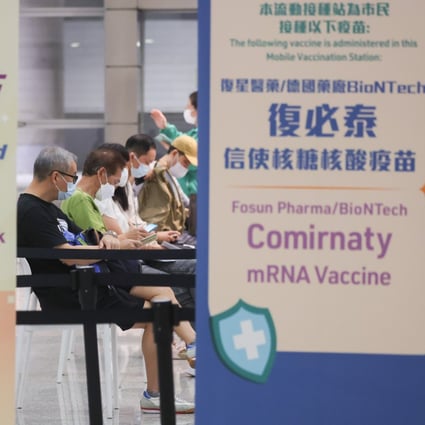 Hong Kong already has a high vaccination rate, a government official says. Photo: SCMP