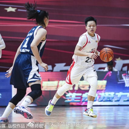 Li Tsz-kwan (right) is poised for her debut for her new team Shanxi Bamboo Leaf. Photo: Handout