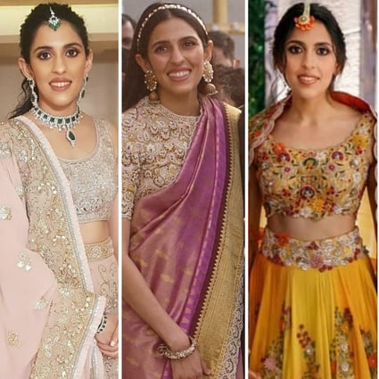 Inside Shloka Mehta's glitzy wardrobe: 4 of her best outfits, from the  colourful Sabyasachi lehenga she wore to Armaan Jain's wedding, to her Abu  Jani Sandeep Khosla look to marry Akash Ambani |