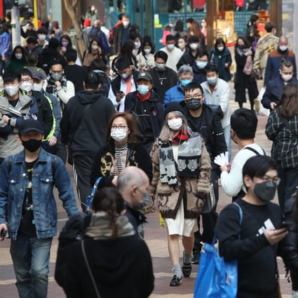 Residents wearing masks during the Covid-19 pandemic contributed to flu cases becoming “almost extinct”, Hospital Authority’s Dr Michael Wong says. Photo: Edmond So