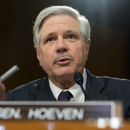 US Senator John Hoeven, Republican of North Dakota, has recommended the project involving Fufeng USA not proceed. Photo: AP