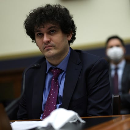 Sam Bankman-Fried testifies during a hearing before the House Financial Services Committee in Washington on December 8, 2021. Photo: TNS