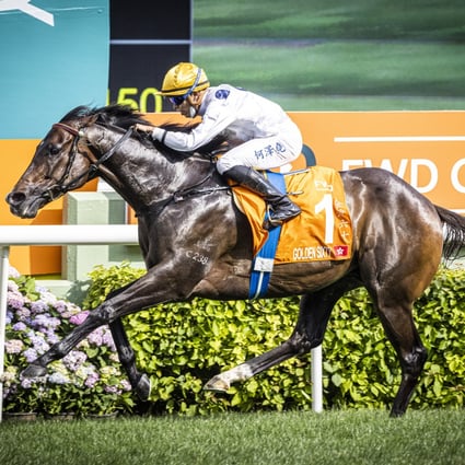 Hong Kong’s superstar racehorse Golden Sixty is performing again this season. Photos: Hong Kong Jockey Club