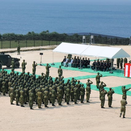 Japan plans to increase its Ground Self-Defence Force unit in Okinawa prefecture. Photo: Kyodo