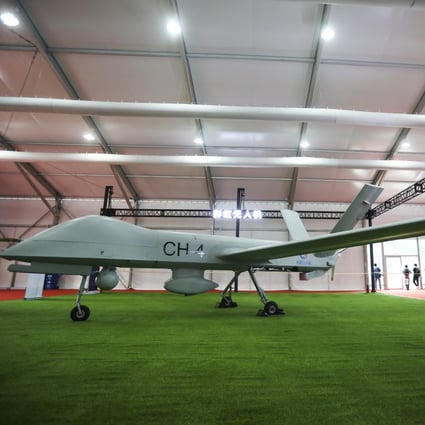 China’s CH-4 drone was reportedly the most sold item to Saudi Arabia during the Zhuhai Air Show, although neither party has confirmed a deal. They have been used in major battlefields in the Yemen war. Photo: Simon Song
