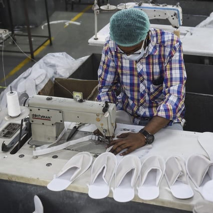China’s slowing economy and weak demand is also weighing on Indian exports. Photo: AFP