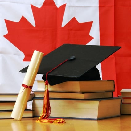 Data shows nearly 8,100 Hongkongers were issued study permits for higher education in Canada from January to September this year. Photo: Shutterstock 