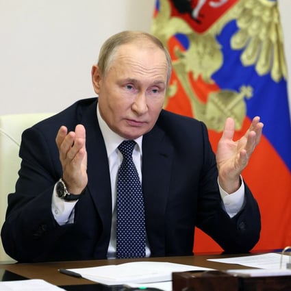 Russian President Vladimir Putin says Russia had no choice but to invade Ukraine. Photo: AFP