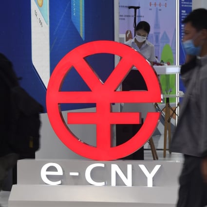 Transactions of the e-CNY totalled 100 billion yuan between December 2019 and August 2022. Photo: Xinhua
