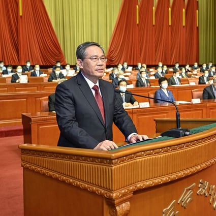 Li Qiang, a member of the Standing Committee of the Politburo of the Communist Party of China (CPC) Central Committee, attends the opening of the 17th national congress of the Chinese Peasants and Workers Democratic Party. Photo: Xinhua