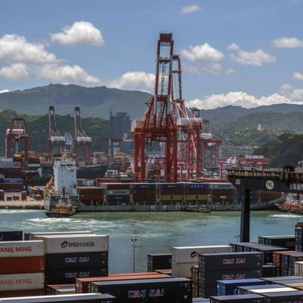 The Port of Keelung in Taiwan. Beijing has targeted Taiwan with a series of trade actions since last year. Photo: Bloomberg