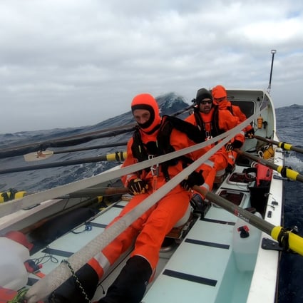 Fiann Paul rows across The Drake Passage in 2020 - he is now leading a team to recreate Shackleton’s voyage. Photo: Handout