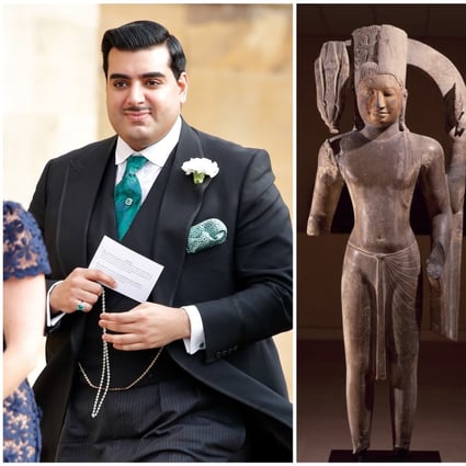 Sheikh Hamad bin Abdullah Al Thani bought seven artefacts from London-based art dealer John Eskenazi for US$5 million in 2014 and 2015. Photos: Getty Images, England and Wales High Court