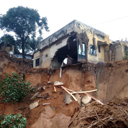 Many dwellings are shanty houses built on flood-prone slopes. Photo: Reuters