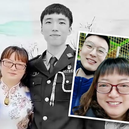A friendship between a grieving mother and a man resembling her dead son resonates on social media in China, with millions moved by their story. Photo: SCMP composite/handout