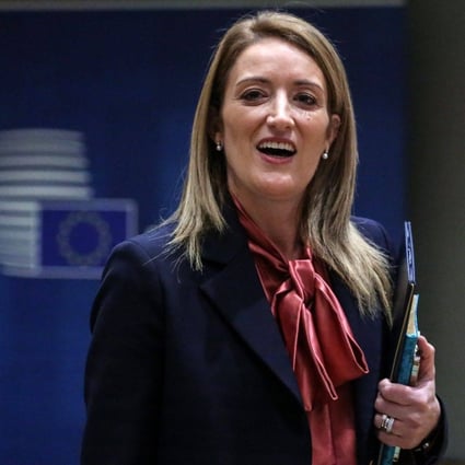 Roberta Metsola, president of the European Parliament, is leading reforms after corruption revelations. Photo: Bloomberg