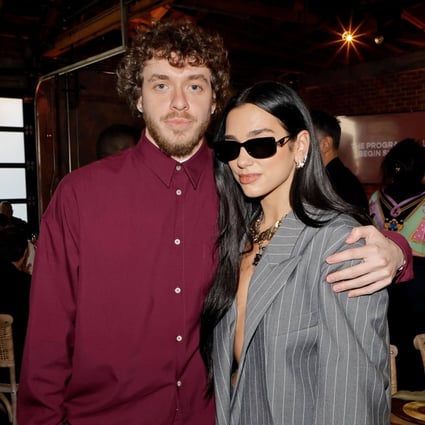 Jack Harlow and Dua Lipa attend Variety’s 2022 Hitmakers Brunch at City Market Social House on December 3, in Los Angeles, California. Photo: Getty Images