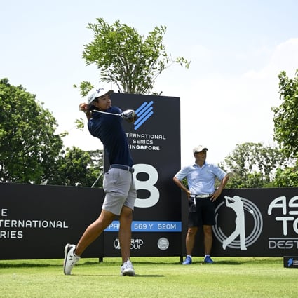Hong Kong’s Taichi Kho played on several Asian Tour events in the 2022 season. Photo: Asian Tour