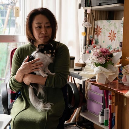 Sachiko Kudo, widow of former Japanese teacher Yoshio Kudo who died of overwork, at her home in Machida, a city in the greater Tokyo area. Photo: AFP