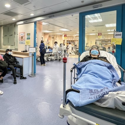 The public hospital system is under pressure from mounting Covid and flu cases. Photo: Yik Yeung-man