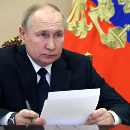 Russian President Vladimir Putin promised to provide his country’s defence chiefs with whatever equipment and resources they need to continue the war with Ukraine. Photo: AP