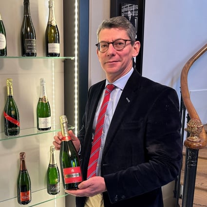 David Chatillon, chairman of the Union des Maisons de Champagne (Union of French Champagne Houses), at the UMC headquarters in Reims, France on Wednesday. Photo: Reuters