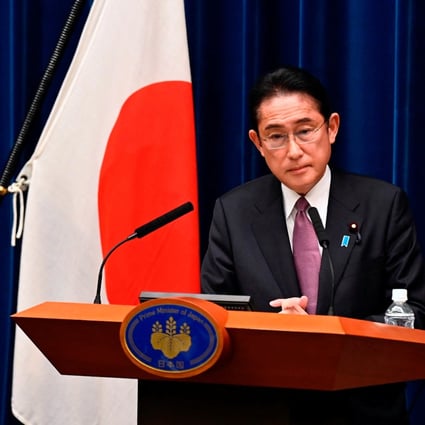 Russia has accused Prime Minister Fumio Kishida of ‘rejecting the peaceful development of Japan’ with his new defence plan. Photo: Reuters