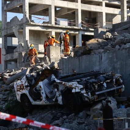The realistic operation was modelled after an earthquake aftermath. Photo: Dickson Lee