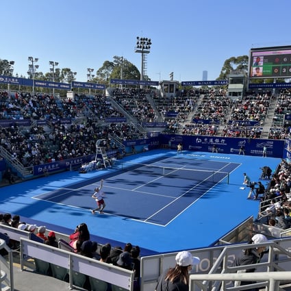 Hong Kong International Tennis Challenge drew a sold out crowd at Victoria Park. Photo: Shirley Chui 
