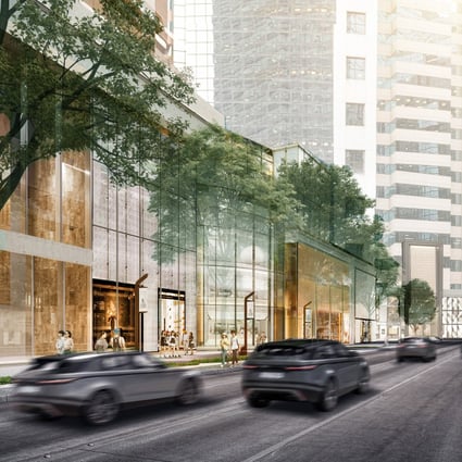 An artist’s impression of Hysan Development’s proposed upgrade to its HK$90 billion Lee Gardens portfolio in Hong Kong’s Causeway Bay. Photo: Handout