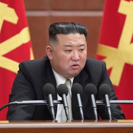 North Korea’s leader Kim Jong-un. Photo: AFP/KCNA via KNS 