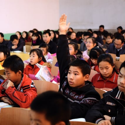Education reforms in China over the past few years have led to a reduction in the amount of time spent teaching English. Photo: Shutterstock