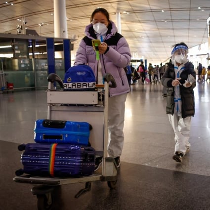 Malaysia, Thailand on edge as tourists from Covid-hit China ready for travel 2 Passengers inside the Beijing Capital International Airport on Sunday. China is due to reopen its borders on January 8. Photo: EPA-EFE