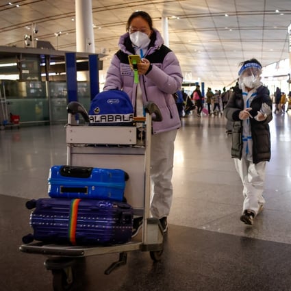 The new restrictions on travellers from China include mandatory Covid-19 tests, in-flight masking and even blanket bans on arrivals. Photo: EPA-EFE