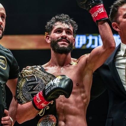 ONE flyweight kickboxing champion Ilias Ennahachi. Photos: ONE Championship. 