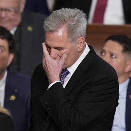 Kevin McCarthy has now fallen short in six straight votes over two days to become US House speaker. Photo: AP