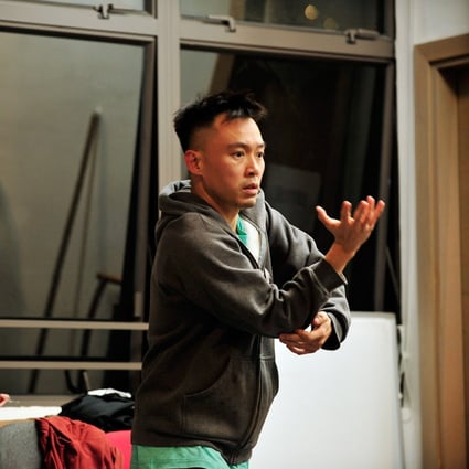 Cyrus Hui Chun-kit, founder of Siu Lung Fung Dance Theater, in a rehearsal of Run, a new production based on the Chinese literary classic ‘Water Margin’. Photo: Jesse Clockwork​