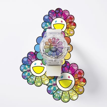 Luxury watchmaking is going beyond tradition, drawing inspiration from pop culture and collaborating with artists for their unique timepieces, such as Hublot’s  Classic Fusion Takashi Murakami Sapphire Rainbow. Photo: Hublot