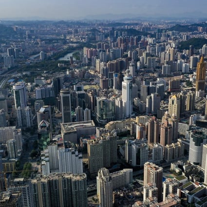 The nine mainland cities within the zone, including Shenzhen (pictured), are home to 2.5 million microenterprises, 270,000 small businesses and 27,000 medium-sized companies, according to Bain & Co.  Photo: Martin Chan