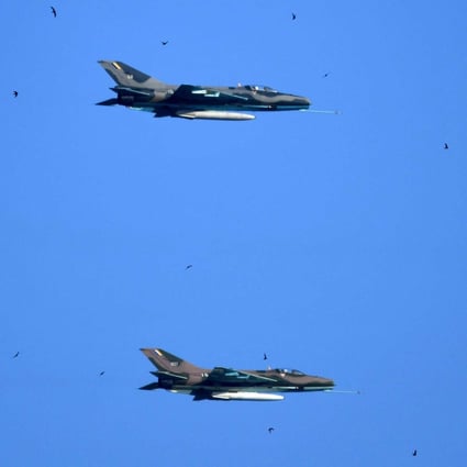 Reports say Myanmar junta jets dropped bombs close to border with India. Photo: AFP