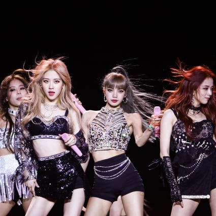 Blackpink performs at the Sahara Tent during the 2019 Coachella Valley Music And Arts Festival in April 2019 in Indio, California. Photo: Getty Images for Coachella