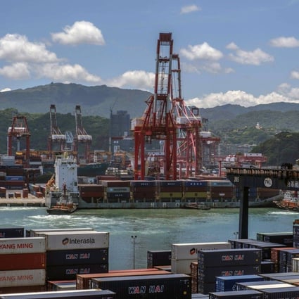 The Port of Keelung in Taiwan. Taiwan and the US began talks under the 21st century initiative in June last year. Photo: Bloomberg