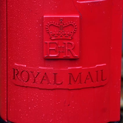 Royal Mail said it had asked customers to stop sending international mail until the problem is resolved. Photo: EPA-EFE