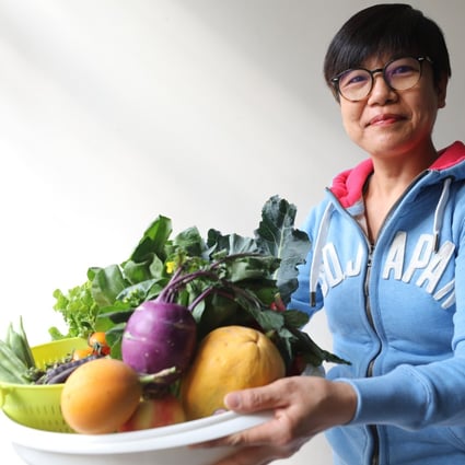 Removing animal-based and processed foods from her diet has had multiple health benefits for Connie Wong (above). 
Photo: Xiaomei Chen