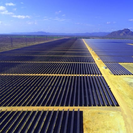 A solar farm in Australia. Sun Cable announced this week it had entered voluntary administration following “the absence of alignment” with shareholders. Photo: Shutterstock